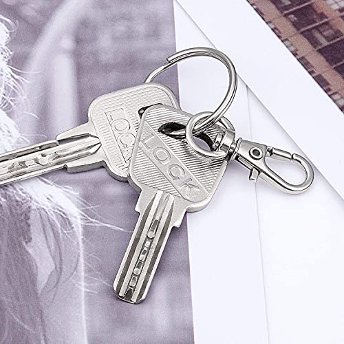 Image of DIY Crafts Pack of 50 Pcs, 32mm Gold, Key Chain Metal Split Ring for Dog Tag, Keys Organiza (Pack of 50 Pcs, 32mm Gold)