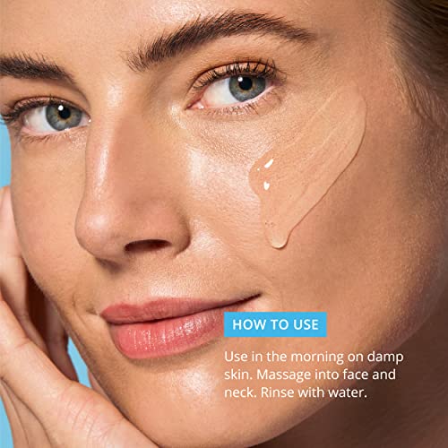 Skinn Daily Morning Face Wash, Multi-Action Gel, Green Tea + Mint Cleanser, 4Oz — Gentle Exfoliating Facial Cleanser For All Skin Types – Get Perfectly Clean, Hydrated Skin And A Luminous Glow – Formulated With Antioxidant And Botanical Oils And Salicylic Acid #TOP2