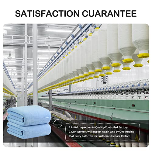 Image of JML Bath Sheet Towels (2 Pack, 35 inchx70 inch) - Microfiber Hair Towel for Adult Bathroom, SPA, Hotel - Super Soft, Absorbent, Lint Free, Fade Resistant, Grey