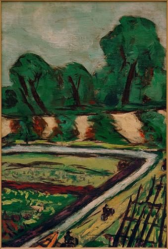 Poster Max Beckmann Piste cyclable néerlandaise pour habiller un grand mur de chambre nu