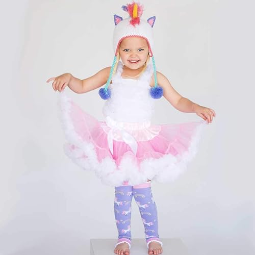 Vista 5 de Huggalugs Gorro de unicornio para bebés, niños pequeños y adultos