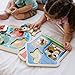Melissa & Doug Animals Jumbo Knob Wooden Puzzles Set - Fish and Pets