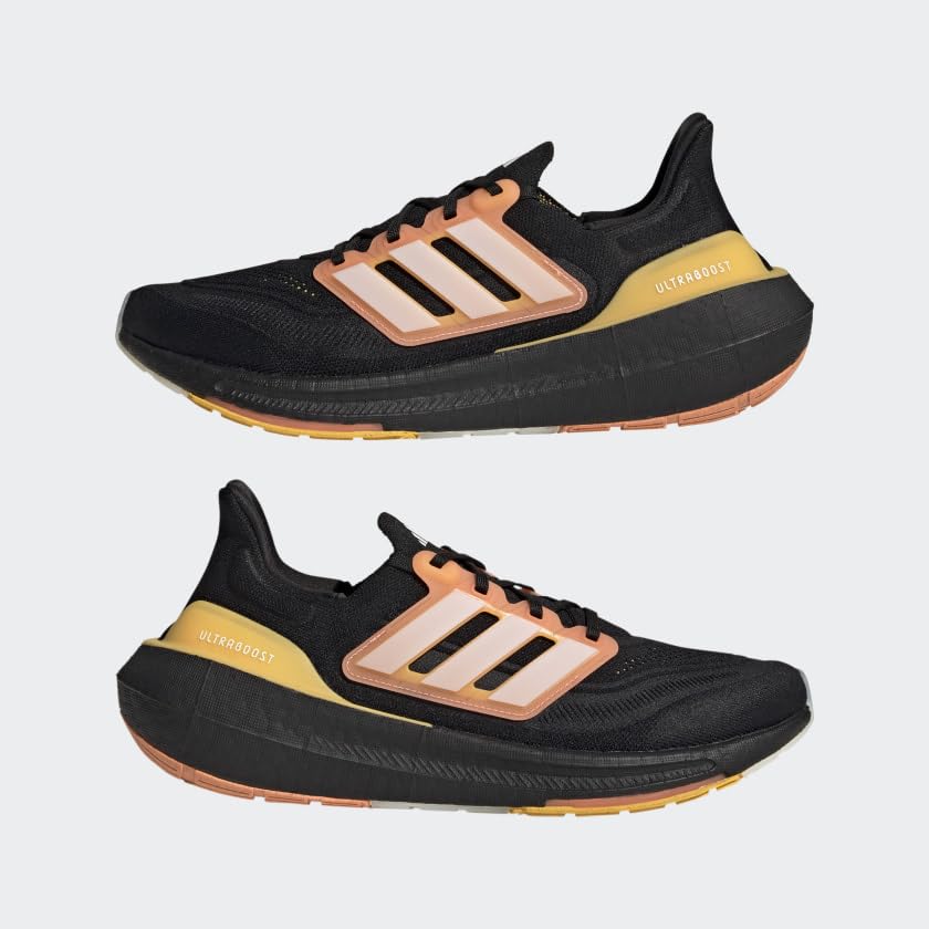 Image of adidas Mens Ultraboost Ultra Boost Light Running Sneakers Shoes - Grey