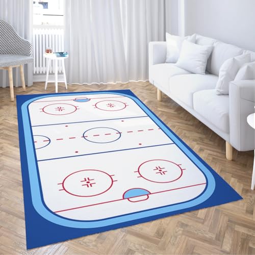 Tapete Área 2'x3' Hockey Hielo Antideslizante Suave
