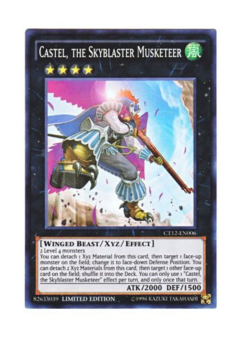 Amazon.co.jp: 遊戯王 英語版 CT12-EN006 Castel, the Skyblaster 