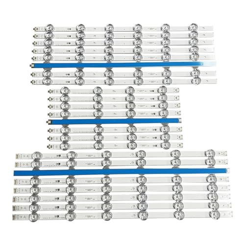 Tira de LED para iluminación trasera de TV LG 70GB7200 y serie 70LB Juego de 24 unidades