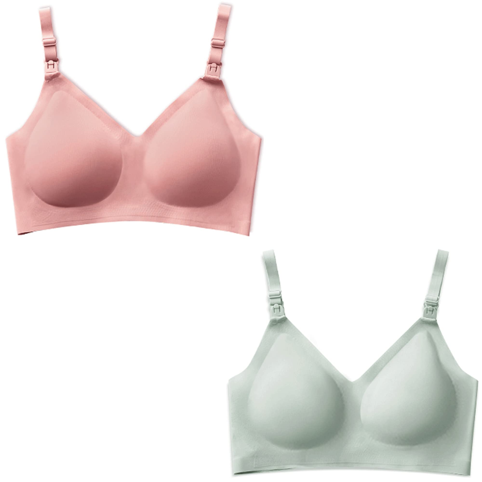 Soutien-gorge d'allaitement avec coussinets amovibles pour un confort nocturne