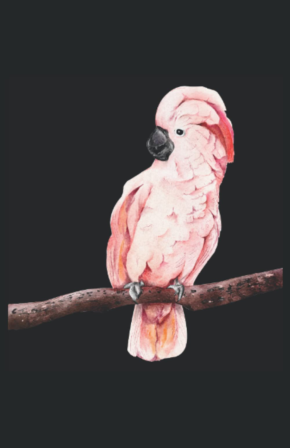 Cockatoo: 5.5" x 8.5" Journal for writing Down Habits Diary, Notebook, Ruled/Lined, 192 Pages