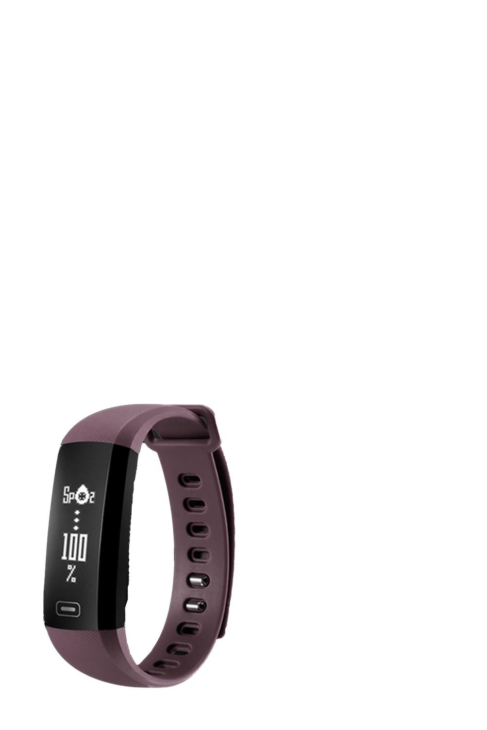 LYL YL Heart Rate Bluetooth Mano Anello Pressione Sanguigna Pressione Cardiaca Intelligente Sangue Pressione Monitoraggio Sangue Ossigeno Monitoraggio Frequenza Cardiaca Monitoraggio, Purple,Purple
