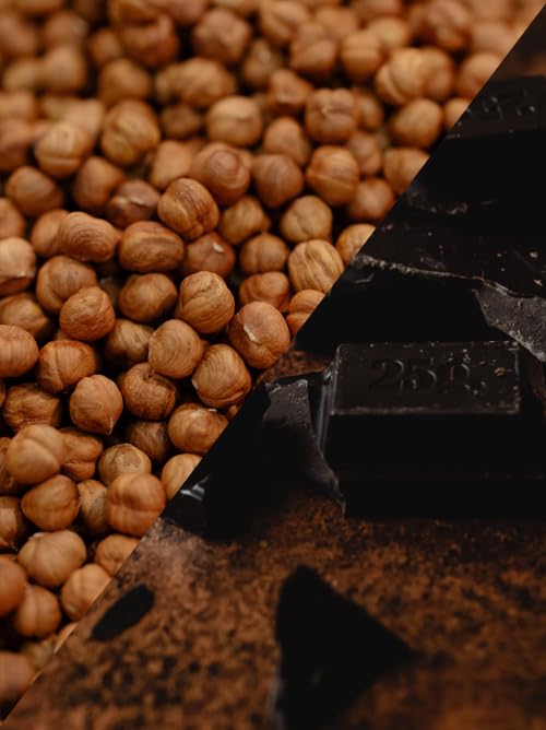 Base Mill Pack de 3 Crema de Avellanas 84% y Cacao (200g) – Vegana, Sin Azúcares Añadidos, Sin Gluten, Alta en Fibra, con Pasta de Dátil, Elaboración Artesanal, Natural y Saludable