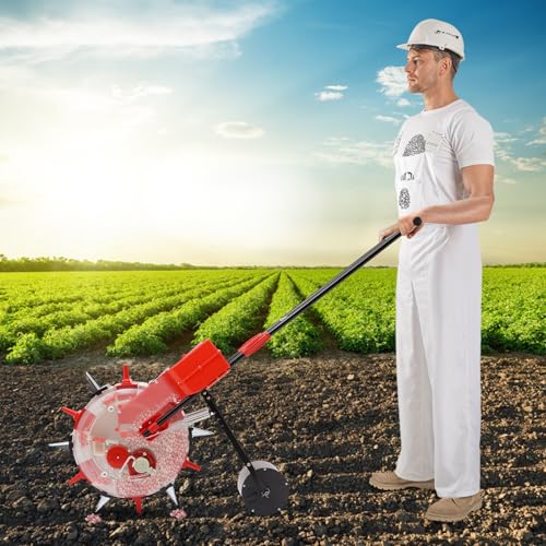 Esparcidor manual para semillas y fertilizante miniatura 4