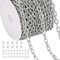 Embossed Paperclip Silver