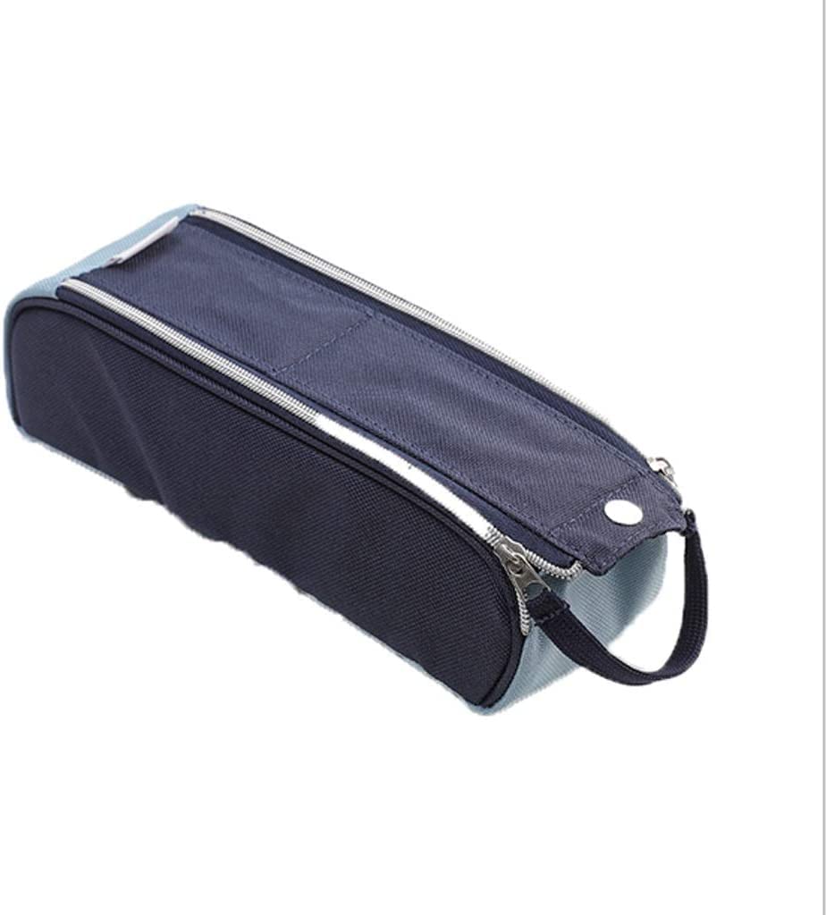 Uchwyt pióra, organizator biurka, organizator biurka, Pióra Pucharu podwójnego zamka błyskawicznego Pen Cage Case, Stand-Up Pencil Case for Boys, Girls and Teenagers, wielofunkcyjne kreatywne pudełko