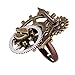 Produktbild Steampunk Ring mit Zahnrädern Tibetanische Ringe Punk Fingerring Schmuck für Karneval Fasching Halloween Schmuck - 4#