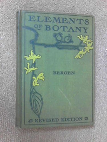 Elements of Botany [Unknown] B00085P9KS Book Cover