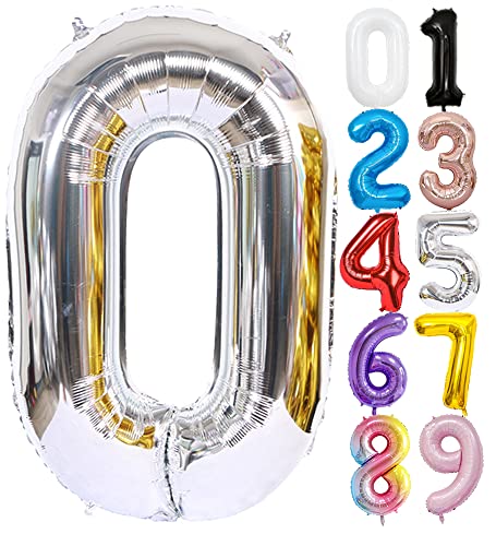 FAMULIA 数字 バルーン 風船 誕生日 大きい 飾り付け 90cm