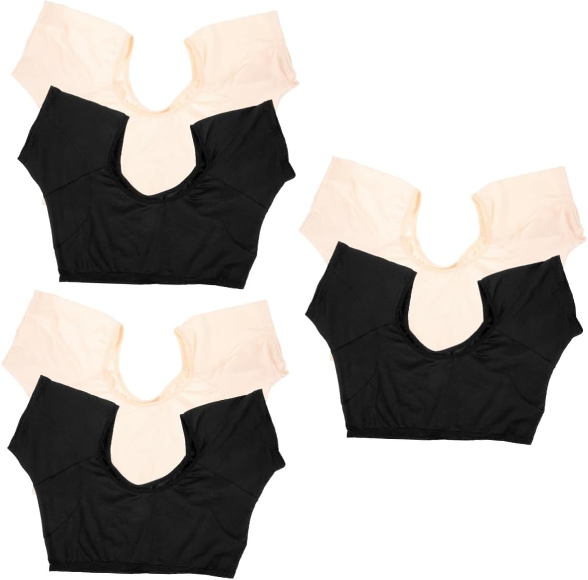 GLEAVI 4 Pcs Underarm Breathable Sweat Vest Men Undershirt Armpit Sweat Vest Chaps Shirts for Men Sweat