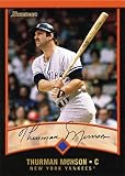 2022 Topps Throwback Thursday (TBT) #57 Thurman Munson Baseball Card Yankees - Only 3,423 made
