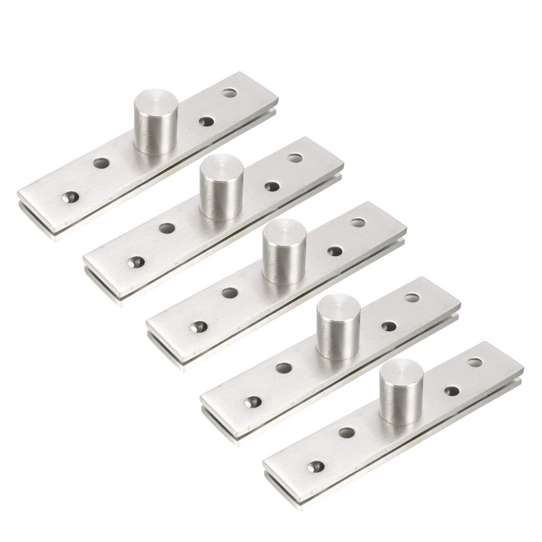 Charnière pivotante de porte en acier inoxydable 95 mm Uxcell pour réparer un placard usé