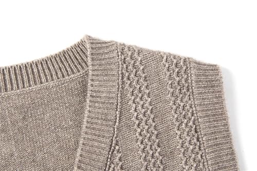 Mnjyihy Men's Lightweight Sweater Vest Fall Winter V-Neck Sleeveless Sweaters Knit Pullovers Vests3