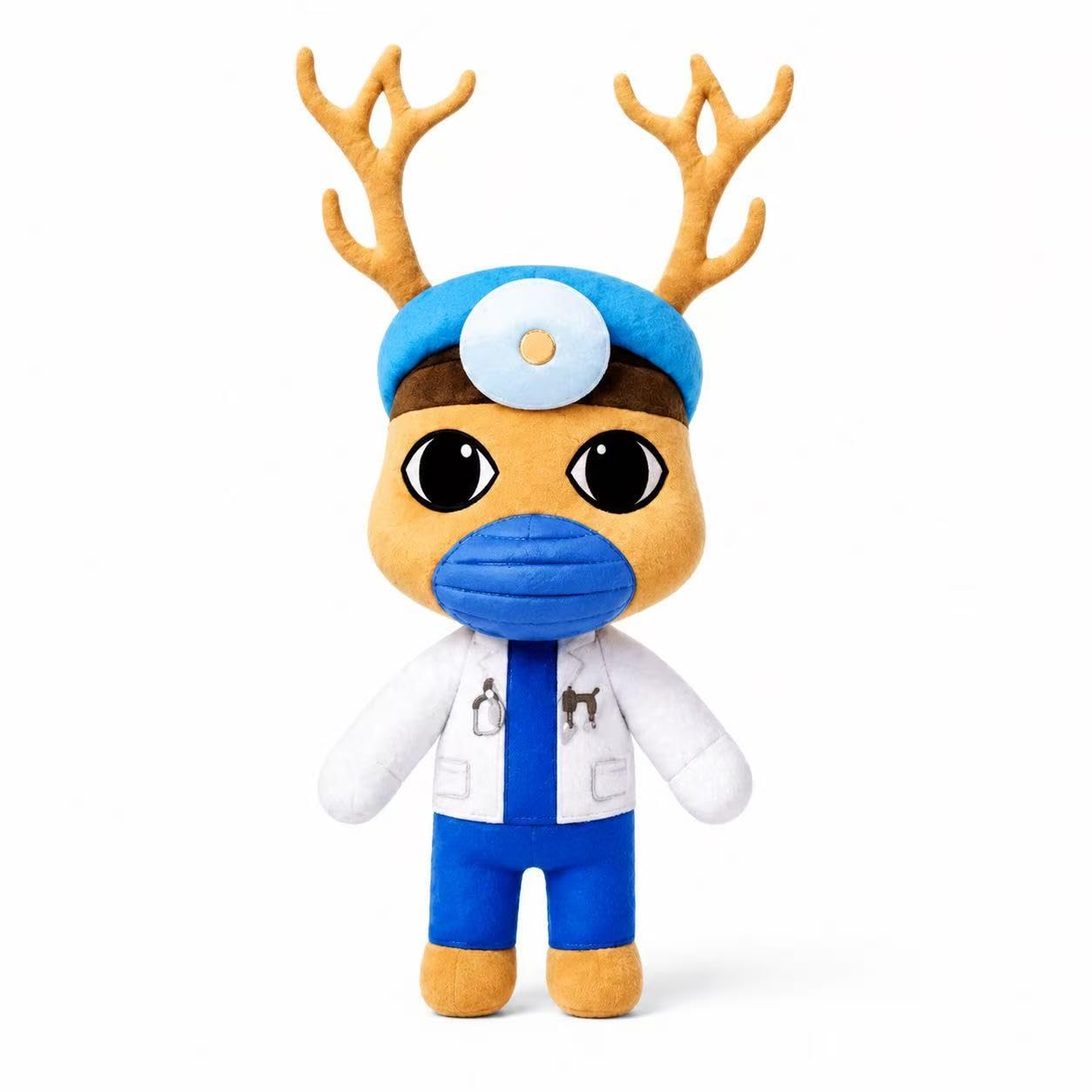 Animal Hospital Plush 9.8in Role Play Figure, Collectible for Game Fans (Dr. Harlow)