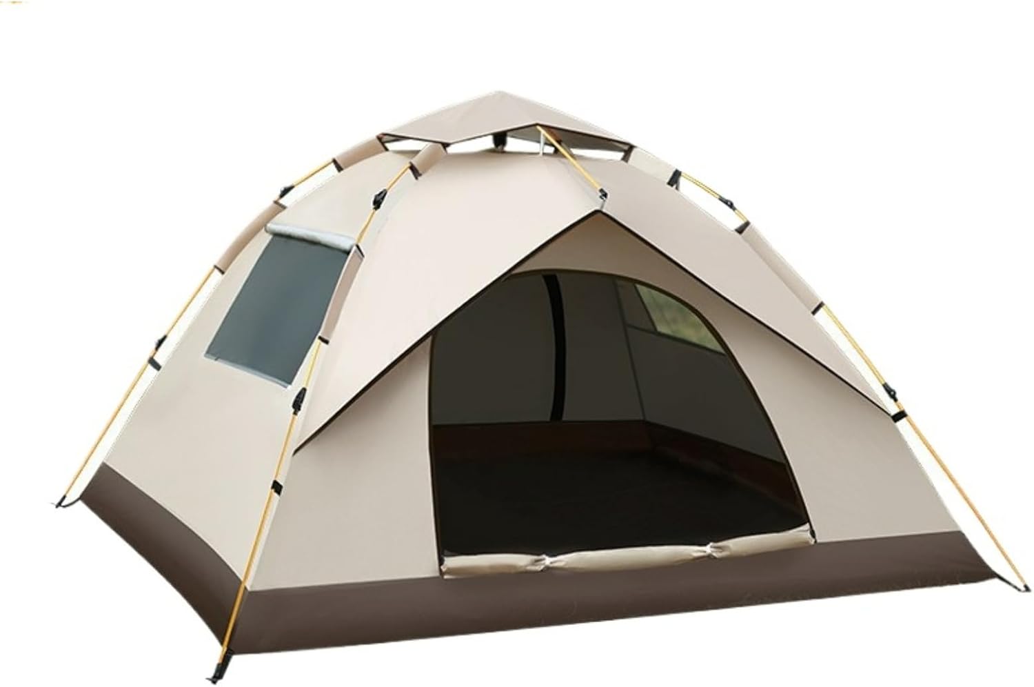 ワンタッチテント 3-5人用 5秒設営 UV高遮光 防風防水 耐水圧 超軽量