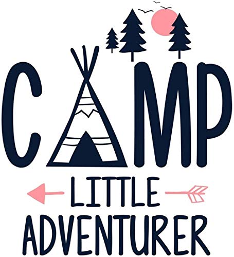 DIY 5D Diamond Painting Kits Boy Camp Slogan Bear Kid Tee Adventure Baby Mountain Full Drill Painting Arts Craft Canvas for Home Wall Decor Full Drill Cross Stitch Gift 16x20 Inch