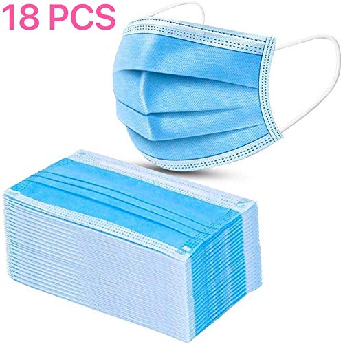 BonneChance 18 pcs Full Face Anti-Dust Mouth Cover Shipping from US