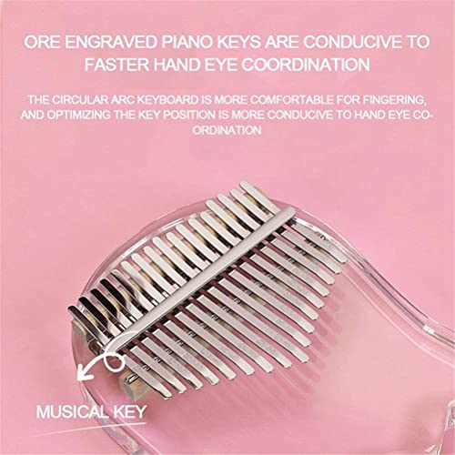 Mini Doigt Kalimba Pouce Piano Kalimba Acrylique 17 Touches Transparent Pouce Piano Doigt Piano Cadeau (avec accordeur… - Les Beatles, Paul McCartney, John Lennon, RIngo Starr, George Harrison Mini Doigt Kalimba Pouce Piano Kalimba Acrylique 17 Touches Transparent Pouce Piano Doigt Piano Cadeau (avec accordeur… – Image 6