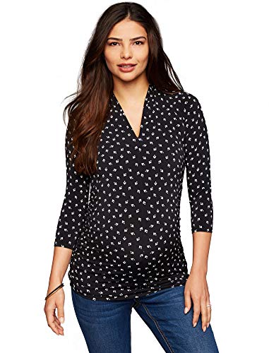 A Pea in the Pod Side Pleat Maternity Top
