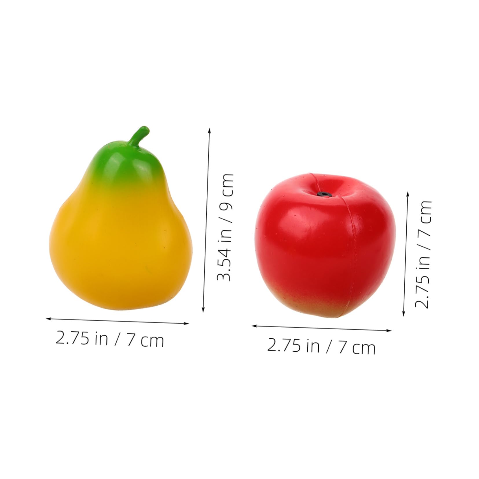 TOYANDONA Maracas a Forma di Frutta Set da 2 Strumenti Musicali per Bambino Bambina in Plastica Facili da Tenere Suono Chiaro per Casa e Asilo