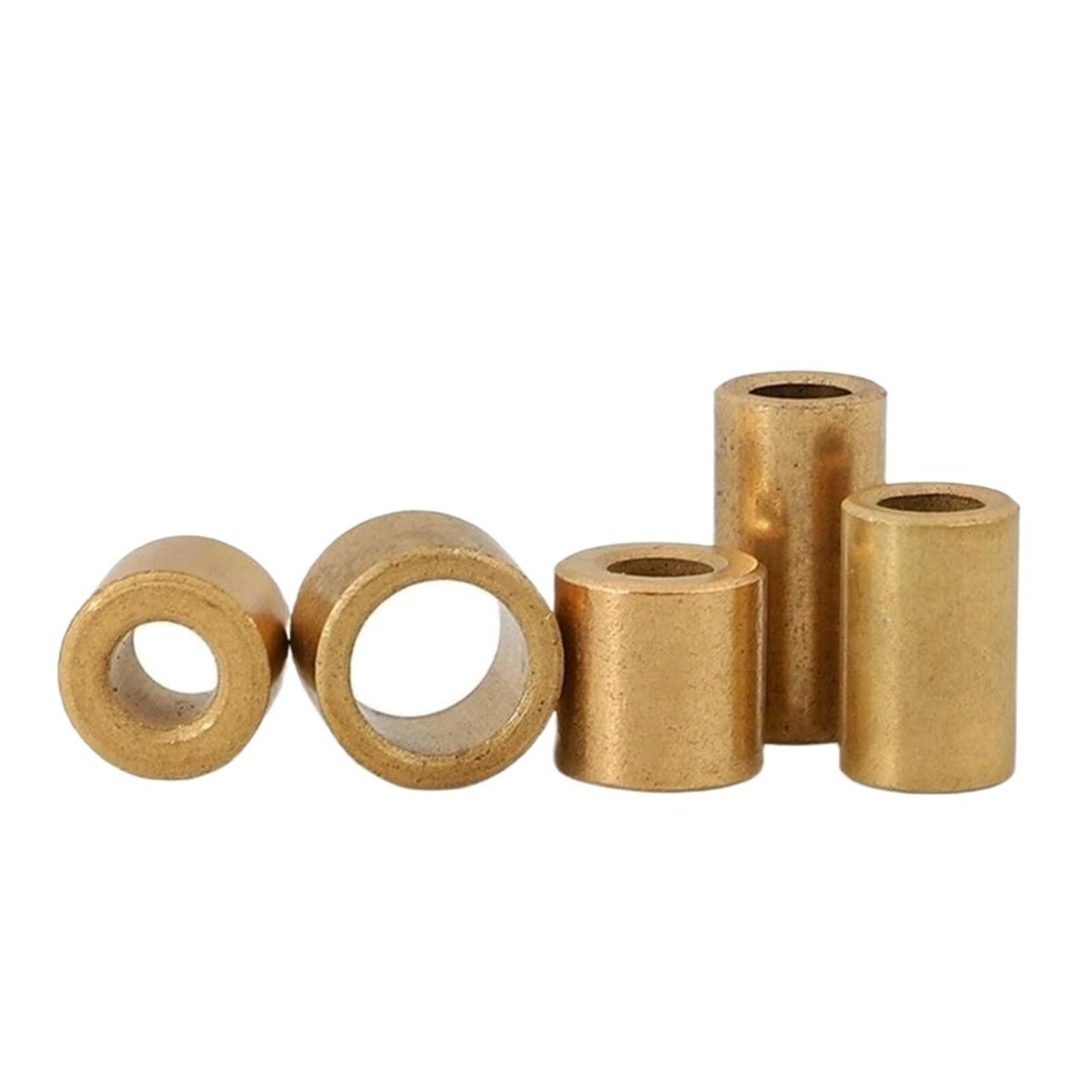 Bouclier de joint bimétallique Micro roulement à gorge profonde 10/5/3/2/1 pièces M3 M4 M5 M6 M8 M10 M12 M14 M16-M20 métallurgie des poudres cuivre laiton manchon base(20mm,M10 x 16 (3pcs))