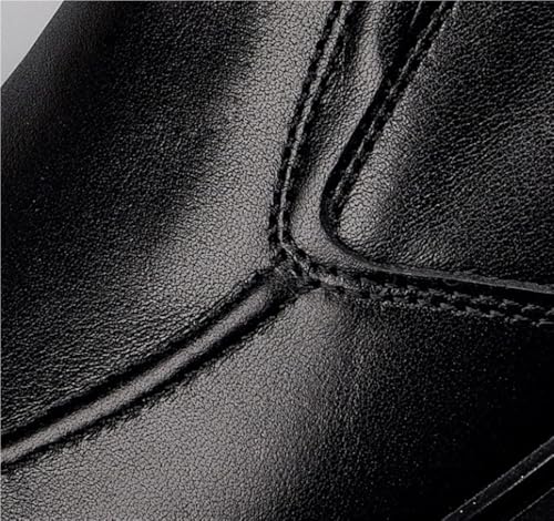 Mens Loafers Leather Dress Shoes for Business Casual Office Work Wedding Comfortable Lightweight Walking Slip On3