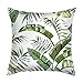 ZSQCVB Poszewki na poduszki na zewnątrz, 40 x 40 cm, świeże liście, zielone dekoracyjne poduszki na łóżko, dekoracyjne poduszki na kanapę, do sypialni, sofy, salonu, łóżka, krzesła, 4 sztuki, miękkie, przytulne