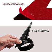 Vista 6 de JSCARLIFE Protector universal de goma para parachoques de automóvil, anticolisión para la parte delantera y trasera del automóvil, protector