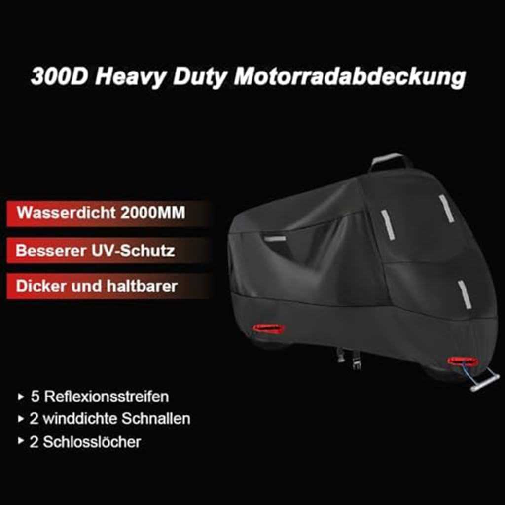 Telo Coprimoto per Ducati Scrambler 400 800 1100 2014 2015 2016 2017 2019, Impermeabile Teli Moto Esterno Copri Moto Coprimoto Traspirante Antipolvere Protezione Accessori,B