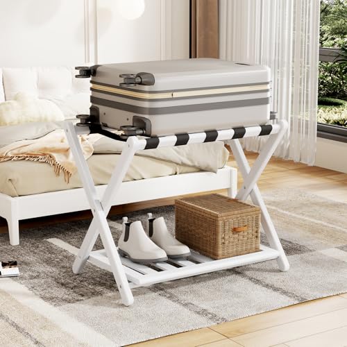 Luggage Rack for Guest Room - 1 Pack 26.77" L Full Assembled Suitcase Stand