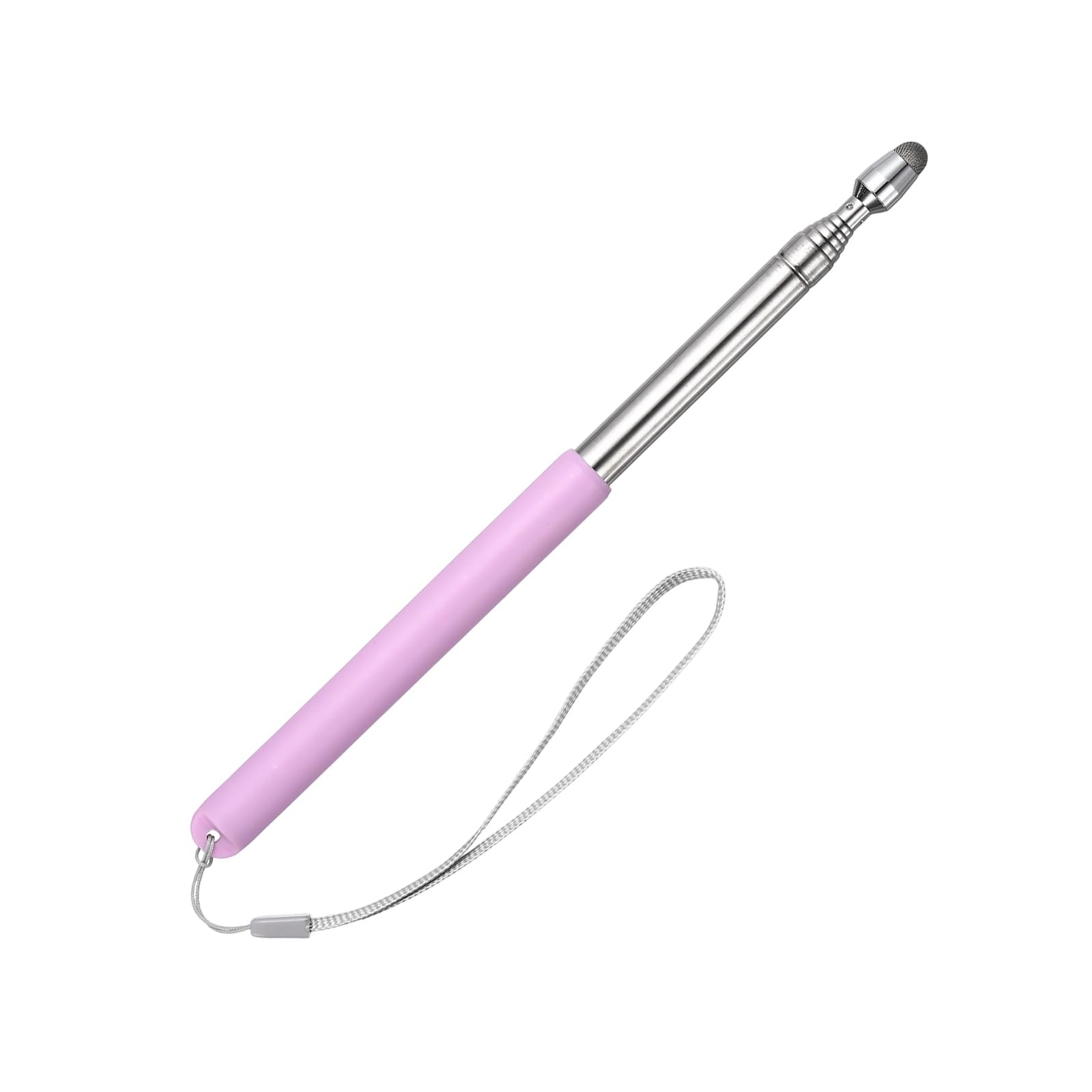 PATIKIL 1 PCS Pointer Finger Stick, 39.4" Teacher Finger Pointer Stick Retractable Touch Screens Whiteboard Presenters Extendable Telescopic for Classroom Teacher, Purple