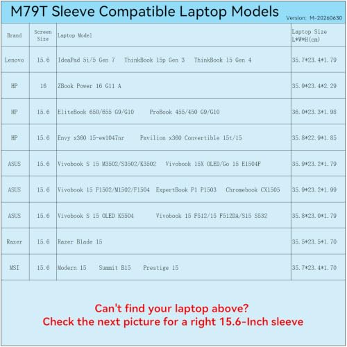 Image of Smatree M79TG Hard Protective 15.6 inch Laptop Case for Lenovo /HP /ASUS | Compatible for Lenovo IdeaPad /ThinkBook,HP Elitebook /Envy /Zbook Power 16,ASUS Vivobook /ExpertBook,MSI Modern,Green(X8273TG)