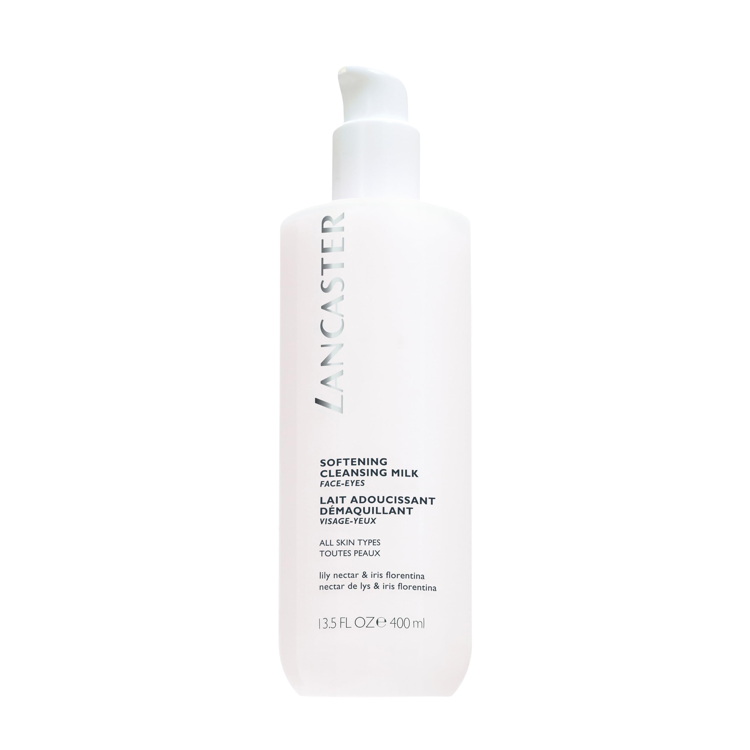 LANCASTER CLEANSERS - Leche limpiadora facial - Para todo tipo de pieles - 400ml