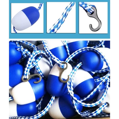 Kit de corde de piscine 7m haut de gamme avec flotteurs de sécurité durables