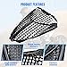 SLORIMOD Mesh Grill Radiator Guard Protector for Yamaha Raptor 700 700R 2013-2025 Accessories, Front Plastic Radiator Shield Grille Cover Replace #1PE-E2467-00-00