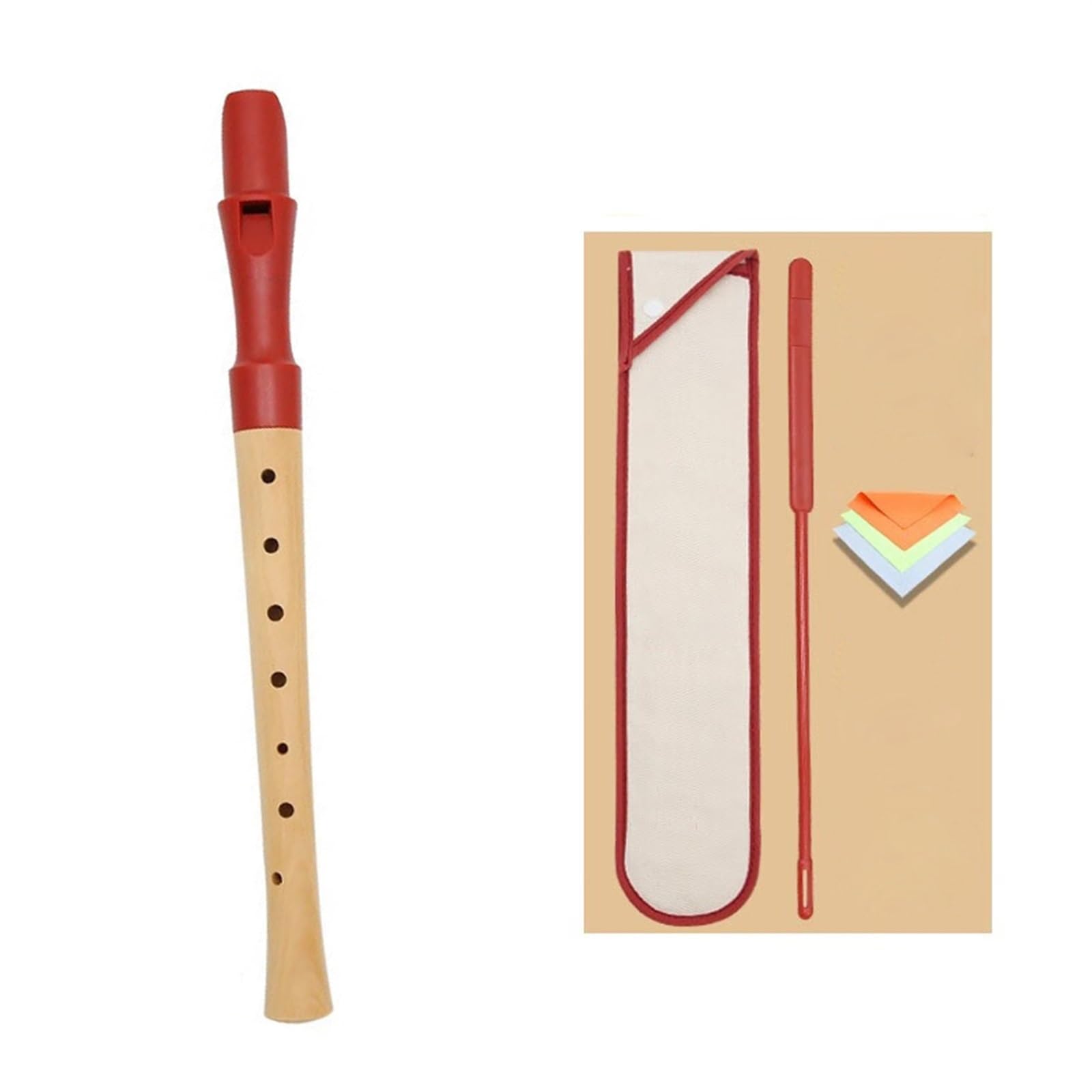 Uso Per Studenti Semi-legno A Otto Fori Flauto Dolce Mezzo Legno A 8 Fori principianti flauto dolce soprano