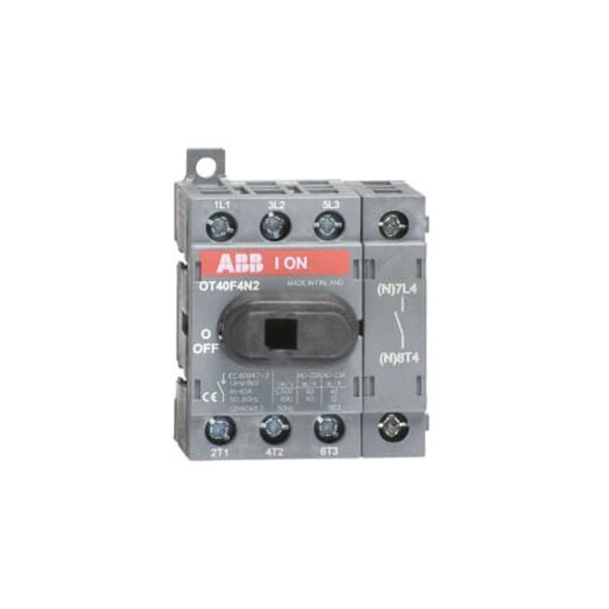 ABB OT40F4N2 interrupteur sectionneur compact 4 poles 40A haute durabilite - 2
