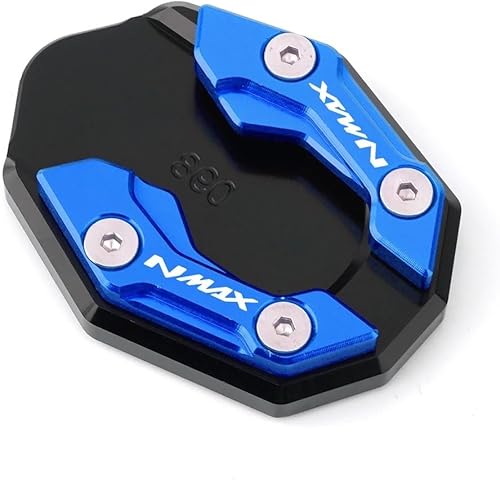 Vista 15 de Kickstand Extension Plate Pad, for Y&AMAHA NMAX155 NMAX125 NMAX 125 155 XMAX300 Xmax 300 MT15 MT125 Motorcycle Side Stand Enlarger Kickstand Enlarge