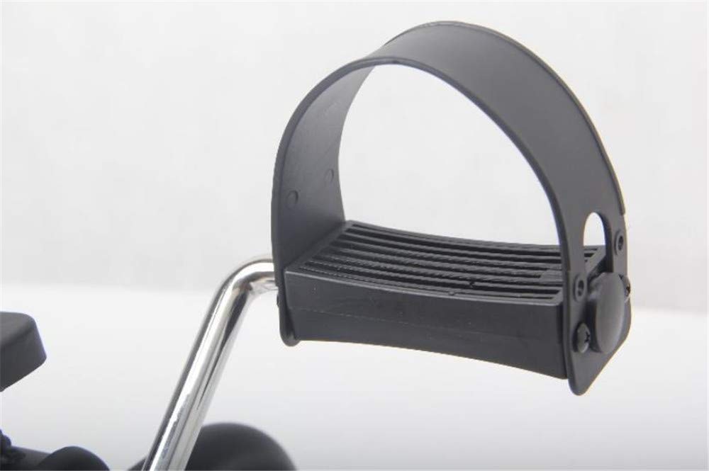 Mini Bicicleta estática - Bicicleta de Escritorio portátil - Máquina de Venta Ambulante de Ejercicios para Manos, Brazos y piernas - Equipo de rehabilitación de Fitness Ajustable de bajo Impacto para