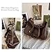 celestina Hobo Bags for Women, Ultra Soft Foldable Vegan Leather Shoulder Handbag, Stylish Slouchy Tote Purses (Brown)