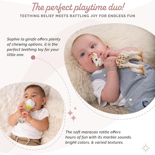 Sophie La Girafe - Multi-Geschenk-Set, Baumwolle Gummi, mehrfarbig