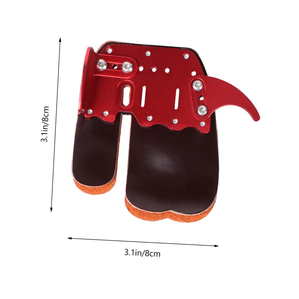 Parliky Adjustable Size Archery Sports Finger Guard Bow Finger Protective Cover for Bow Arrow Thumb Guard