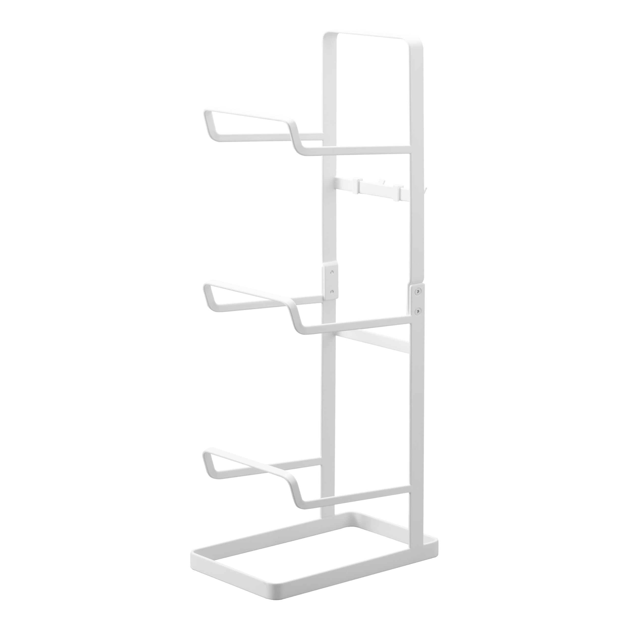 Yamazaki 2034 TOWER Fitness Equipment Rack, white, Steel, 15 x 24 x 65.5 cm